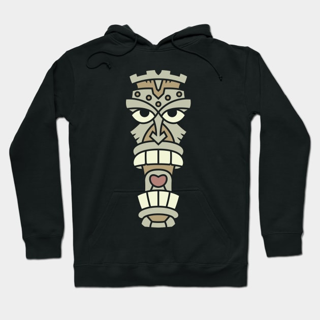 Tiki Head Hoodie by ePixels